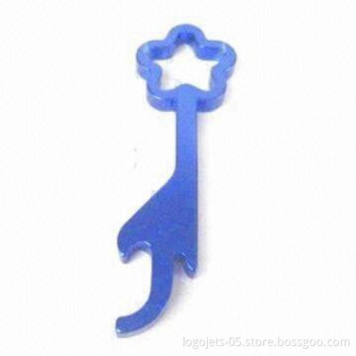 Aluminum Bottle Opener, Made of Aluminum Material, Available in Various Logos